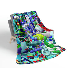 Load image into Gallery viewer, Fleece Sherpa Blanket Laila Lago & C. by I.A.