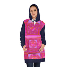 Load image into Gallery viewer, Women's Hoodie Dress (AOP) Laila Lago & C. by Iannilli Antonella