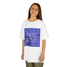 Carica l'immagine nel visualizzatore di Gallery, Maglietta con stampa artistica linea -Bimbi sereni-