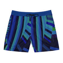 Carica l'immagine nel visualizzatore di Gallery, Men's Mid-Length Swim Shorts (AOP) Laila Lago & C. by I.A.