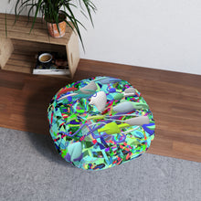 Carica l'immagine nel visualizzatore di Gallery, Tufted Floor Pillow, Round Laila Lago & C. by I.A.