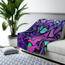 Load image into Gallery viewer, Sherpa Fleece Blanket Laila Lago & C. by I.A.
