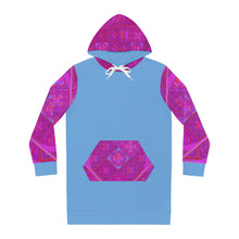 Load image into Gallery viewer, Women's Hoodie Dress (AOP) Laila Lago & C. by Iannilli Antonella