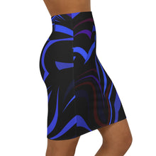Carica l'immagine nel visualizzatore di Gallery, Bold Abstract Women's Pencil Skirt - linea-Riflessi-