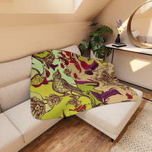 Carica l'immagine nel visualizzatore di Gallery, Tan Sherpa Blanket Laila Lago & C. by I.A.