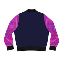 Carica l'immagine nel visualizzatore di Gallery, Women's Bomber Jacket (AOP) Laila Lago & C. by Iannilli Antonella