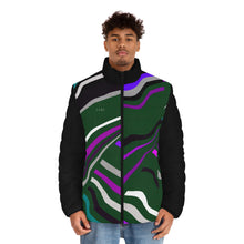 Load image into Gallery viewer, Men's Puffer Jacket (AOP) Laila Lago & C. by Iannilli Antonella