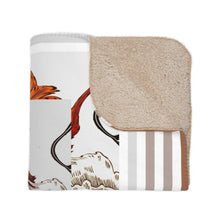 Carica l'immagine nel visualizzatore di Gallery, Tan Sherpa Blanket Laila Lago & C. by I.A.