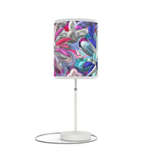 Carica l'immagine nel visualizzatore di Gallery, Lampada con stampa artistica linea -I FIORI-