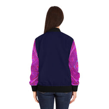 Carica l'immagine nel visualizzatore di Gallery, Women's Bomber Jacket (AOP) Laila Lago & C. by Iannilli Antonella