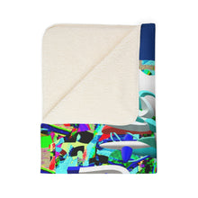 Carica l'immagine nel visualizzatore di Gallery, Fleece Sherpa Blanket Laila Lago & C. by I.A.