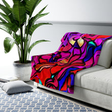 Load image into Gallery viewer, Sherpa Fleece Blanket Laila Lago & C. by I.A.