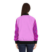 Carica l'immagine nel visualizzatore di Gallery, Women's Bomber Jacket (AOP) Laila Lago & C. by Iannilli Antonella