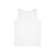 Load image into Gallery viewer, Tropical Monochrome Tank — Black & White Palm Leaf Square Print