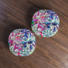 Carica l'immagine nel visualizzatore di Gallery, Tufted Floor Pillow, Round Laila Lago & C. by I.A.