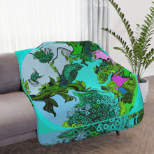 Carica l'immagine nel visualizzatore di Gallery, Tan Sherpa Blanket Laila Lago & C. by I.A.