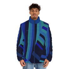 Carica l'immagine nel visualizzatore di Gallery, Men's Puffer Jacket (AOP) Laila Lago & C. by Iannilli Antonella