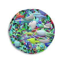 Carica l'immagine nel visualizzatore di Gallery, Tufted Floor Pillow, Round Laila Lago & C. by I.A.