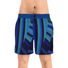 Carica l'immagine nel visualizzatore di Gallery, Men's Mid-Length Swim Shorts (AOP) Laila Lago & C. by I.A.
