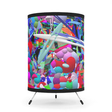 Load image into Gallery viewer, Tripod Lamp with High-Res Printed Shade, Laila Lago & C. by I.A.