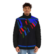 Load image into Gallery viewer, Men's Puffer Jacket (AOP) Laila Lago & C. by Iannilli Antonella