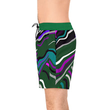 Load image into Gallery viewer, Men's Mid-Length Swim Shorts (AOP) Laila Lago & C. by I.A.
