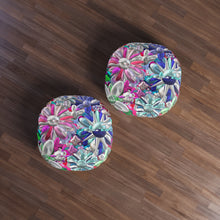 Carica l'immagine nel visualizzatore di Gallery, Tufted Floor Pillow, Round Laila Lago & C. by I.A.