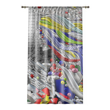 Carica l'immagine nel visualizzatore di Gallery, Tenda con stampa artistica dalla collezione-IL VENTO IL SOLE