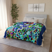 Carica l'immagine nel visualizzatore di Gallery, Fleece Sherpa Blanket Laila Lago & C. by I.A.