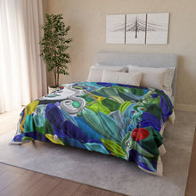 Carica l'immagine nel visualizzatore di Gallery, Coperta in pile linea-IL FIUME DI GALATEA-