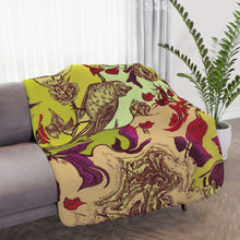 Carica l'immagine nel visualizzatore di Gallery, Tan Sherpa Blanket Laila Lago & C. by I.A.