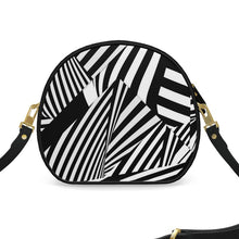 Load image into Gallery viewer, Borsa in pelle a tracolla martellata linea Mi invisibili