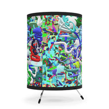 Load image into Gallery viewer, Tripod Lamp with High-Res Printed Shade, US\CA plug Laila Lago & C. by I.A.