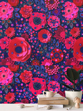 Load image into Gallery viewer, Carta da parati linea Una casa nel bosco