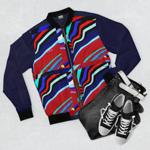 Carica l'immagine nel visualizzatore di Gallery, Men's AOP Bomber Jacket Laila Lago & C. by I.A.