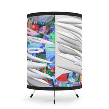 Load image into Gallery viewer, Tripod Lamp with High-Res Printed Shade, Laila Lago & C. by I.A.