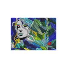 Load image into Gallery viewer, Outdoor Rug — Colorful Abstract Mermaid Garden Patio Mat