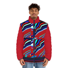 Carica l'immagine nel visualizzatore di Gallery, Men's Puffer Jacket (AOP) Laila Lago & C. by Iannilli Antonella