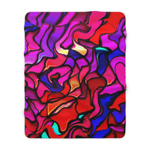 Load image into Gallery viewer, Sherpa Fleece Blanket Laila Lago & C. by I.A.