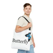 Load image into Gallery viewer, Graphic Tote Bag – "RED COLOR" Cosmetic Makeup Print