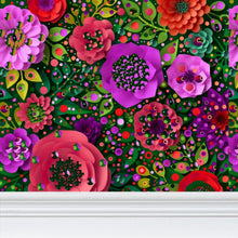 Carica l'immagine nel visualizzatore di Gallery, Carta da parati linea Una casa nel bosco