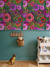 Carica l'immagine nel visualizzatore di Gallery, Carta da parati linea Una casa nel bosco