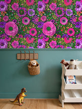 Carica l'immagine nel visualizzatore di Gallery, Carta da parati linea Una casa nel bosco