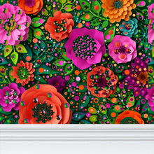 Carica l'immagine nel visualizzatore di Gallery, Carta da parati linea Una casa nel bosco