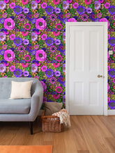 Carica l'immagine nel visualizzatore di Gallery, Carta da parati linea Una casa nel bosco