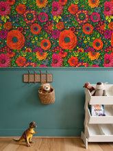 Carica l'immagine nel visualizzatore di Gallery, Carta da parati linea Una casa nel bosco