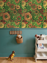 Carica l'immagine nel visualizzatore di Gallery, Carta da parati linea Una casa nel bosco