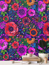 Carica l'immagine nel visualizzatore di Gallery, Carta da parati linea Una casa nel bosco