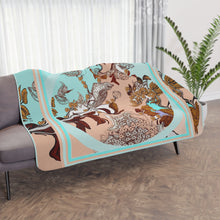 Carica l'immagine nel visualizzatore di Gallery, Tan Sherpa Blanket Laila Lago & C. by I.A.