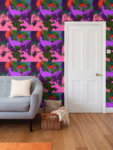 Carica l'immagine nel visualizzatore di Gallery, Carta da parati linea Il paradiso segreto